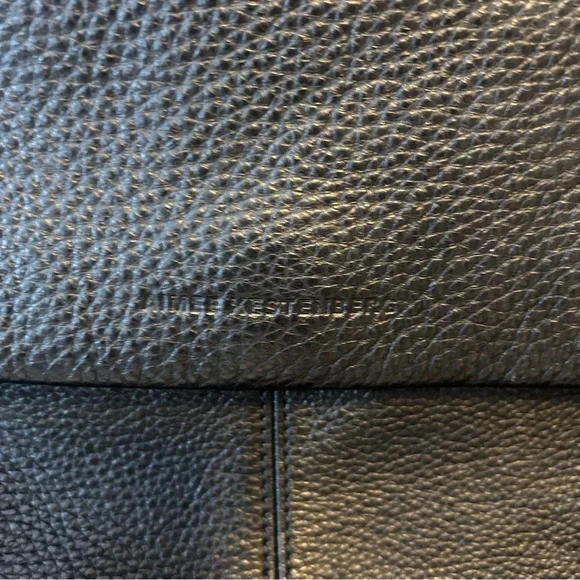 Aimee Kestenberg black leather with rose gold hardware Shoulder Handbag - Picture 2 of 7